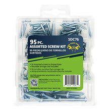 Load image into Gallery viewer, 95 PC Screw Assortment With Hard Shell Storage Case