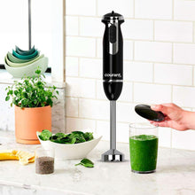 Load image into Gallery viewer, Courant 350-Watt Hand Blender with Stainless Steel Leg (Black)