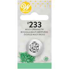Load image into Gallery viewer, Wilton Multi-Opening Cake Decorating Tip 233