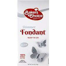 Load image into Gallery viewer, Fondant Silver Shimmer