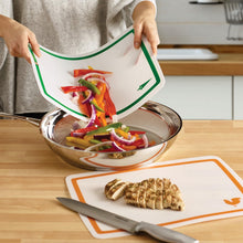 Load image into Gallery viewer, Farberware Flexible Cutting Mats with Food Icons, 11-Inch-by-15-Inch, Set of 4