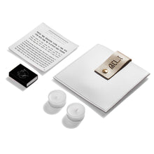 Load image into Gallery viewer, HN-PU-CS-W-GO Hadlokas neiros Leather Card Set - White & Gold