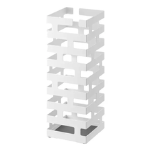 Load image into Gallery viewer, 2362 Brick Umbrella Stand - Steel - Square White