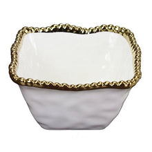 Load image into Gallery viewer, CER-2251-WG Square Snack Bowl