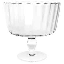 Load image into Gallery viewer, COT-431871 Scalloped Trifle Bowl, 168 oz. 9"D