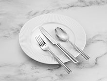 Load image into Gallery viewer, 84187 PLAIT MIRROR Flatware Service For 4