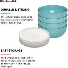 Load image into Gallery viewer, KitchenAid Plastic Pinch Bowls with Lids, Set Of 4