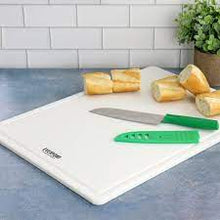 Load image into Gallery viewer, Fayer Polypropylene 18in x 13in Rectangular Cutting Board in White