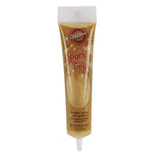 Load image into Gallery viewer, Wilton Gold Sparkle Gel, 3.5 oz.