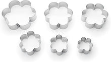 Load image into Gallery viewer, Flower Cookie Cutter Set, 6-Piece