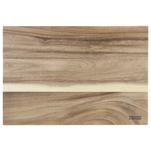 Load image into Gallery viewer, Martha Stewart Everyday Westhaven 18 x 12.6 Inch Rectangle Acacia Wood Cutting Board
