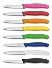 Load image into Gallery viewer, Victorinox 3.25 Inch Serrated Knife Pointy All Colors