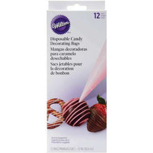 Load image into Gallery viewer, Wilton Disposable Candy Piping Bags, 12-Count