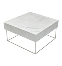 Load image into Gallery viewer, 10 Inch Square Covered Tray  With White Marble Cover
