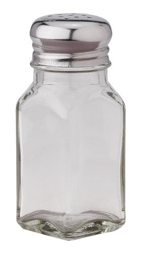 Glass Salt or Pepper Shaker
