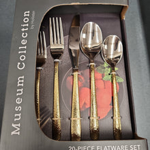 Load image into Gallery viewer, Pebble Beach Gold Flatware Service For 4
