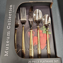 Load image into Gallery viewer, Pebble Beach Gold Flatware Service For 4
