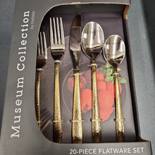 Load image into Gallery viewer, Pebble Beach Gold Flatware Service For 4
