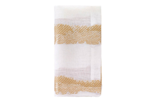 Load image into Gallery viewer, Brushstroke Gold Napkin Set of 1
