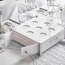 Load image into Gallery viewer, PE-SP-3-GO 3 LEVEL KEARAH (SEDER PLATE) / MATZAH BOX
