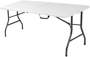 TABLE/FOLD IN HALF-PLASTIC 30x72