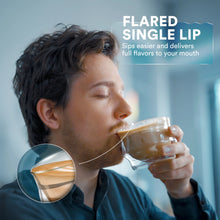 Load image into Gallery viewer, Latte Master Glass - 250ml/8.5oz (Set of 2)
