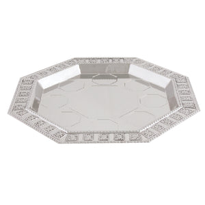 UK40007 Nickel Plated Wine Divider With Kiddush Cup And 8