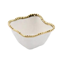 Load image into Gallery viewer, CER-2251-WG Square Snack Bowl
