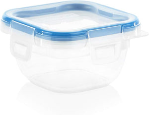 SNAP-1111577  SNAPWARE-SQUARE FOOD STORAGE- 1.3 CUPS – PACK OF 2 – BLUE