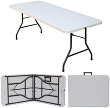 Load image into Gallery viewer, TABLE/FOLD IN HALF-PLASTIC 30x72
