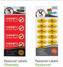 Load image into Gallery viewer, Kosher Cook 06602 Chometz Stickers
