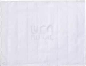 PU-CC-EM-W/GO PU Leather Challah Cover - Embroidery - White& Gold