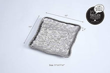 Load image into Gallery viewer, Pampa Bay Silver Square Platter CER-1400
