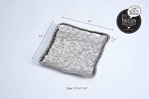 Pampa Bay Silver Square Platter CER-1400