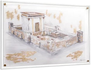 PJ-BHM-36X24 Painted by Judy Bais Hamikdash