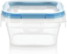 Load image into Gallery viewer, SNAP-1111577  SNAPWARE-SQUARE FOOD STORAGE- 1.3 CUPS – PACK OF 2 – BLUE
