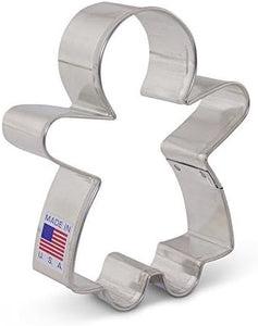 3.75" Gingerbread Girl Cookie Cutter