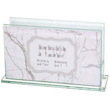 Load image into Gallery viewer, UK49026 Glass Matches Holder 12.5*7 cm with Print - Marble Design
