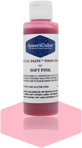 Soft Gel Paste Food Color 4.5 Ounce Soft Pink