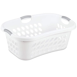 White Laundry Basket - Hip Hugger