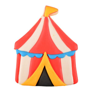 CIRCUS TENT COOKIE CUTTER (3.5″)