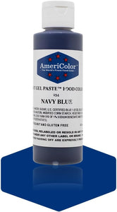 Soft Gel Paste Food Color 4.5 Ounce Navy Blue