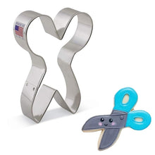 Load image into Gallery viewer, 4&quot; Scissors Cookie Cutter
