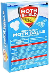 Moth Balls 4 Oz Fresh Linen Scented