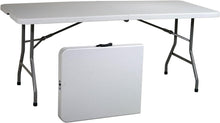 Load image into Gallery viewer, TABLE/FOLD IN HALF-PLASTIC 30x72
