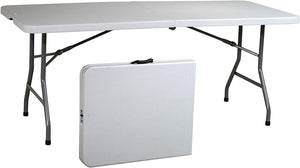 TABLE/FOLD IN HALF-PLASTIC 30x72