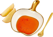 Load image into Gallery viewer, HDA-8 Apple Shaped Ceramic Honey Dish With Spoon
