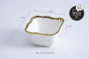 CER-2251-WG Square Snack Bowl