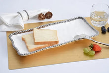 Load image into Gallery viewer, CER-2432-W Pampa Bay Medium Rectangular Tray
