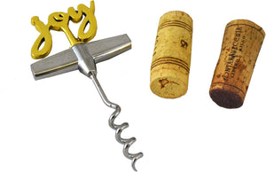 Cork Screw & Stopper "Joy"